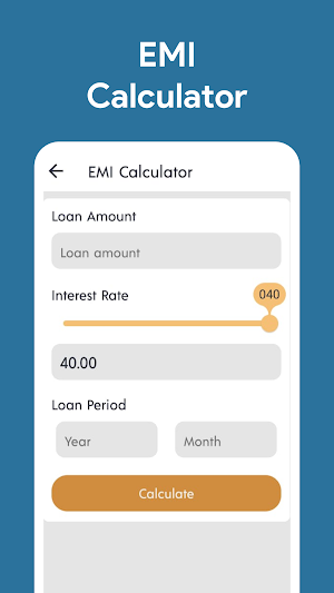 LoanTool : EMI Loan Calculator Screenshot 1