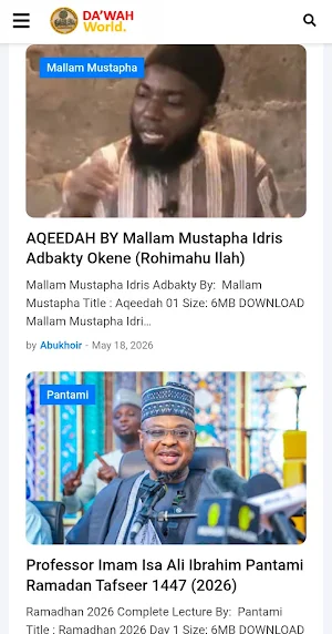 Dawah World: All Scholars Screenshot 2