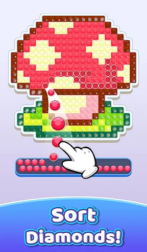 Diamond Coloring: Sort Puzzle Screenshot 0