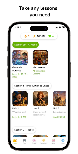 Laddr: Improve your Chess Screenshot 2
