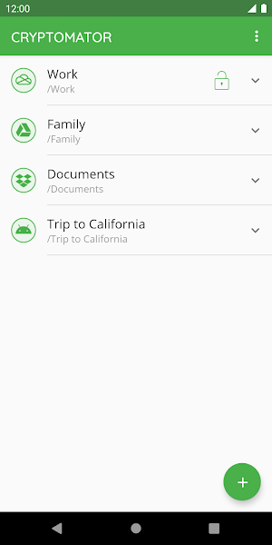 Cryptomator Screenshot 0