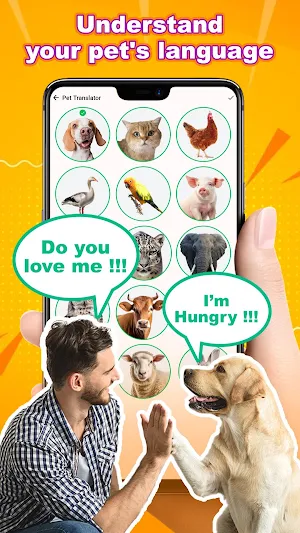 Dog, Cat Translator - Pet Talk Screenshot 0