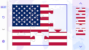 World Flag Quiz - Puzzle Game Screenshot 2