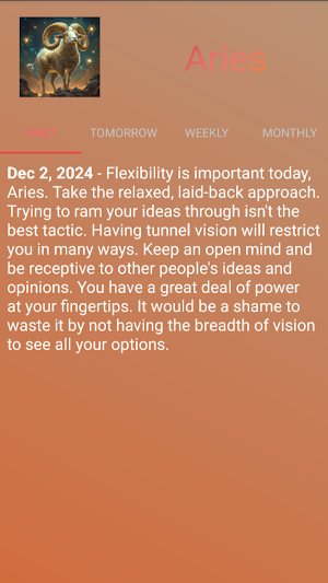 Horoscope Introduce Screenshot 1