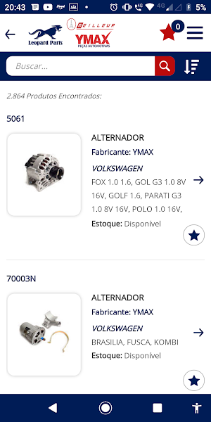 Leopard Parts RJ - Ymax Screenshot 2
