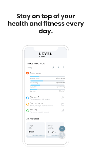 Level Fitness Club Screenshot 1