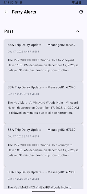 Martha's Vineyard Ferries Screenshot 2