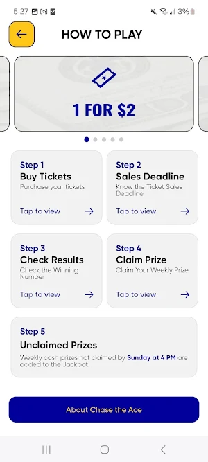 Lotto Alaska Screenshot 2