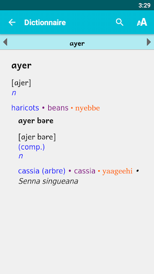 Gemzek Dictionary Screenshot 3