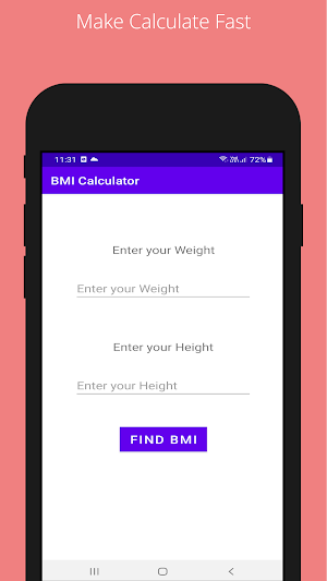 BMI Measure Screenshot 0