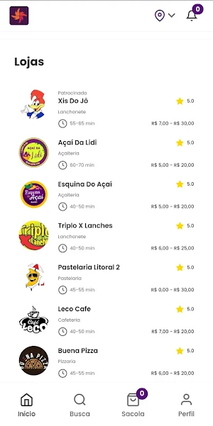 Ventos Food Screenshot 1