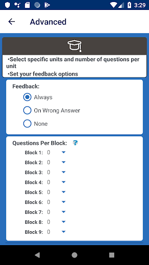 MSAT Practice Tool (CMDRT) Screenshot 1