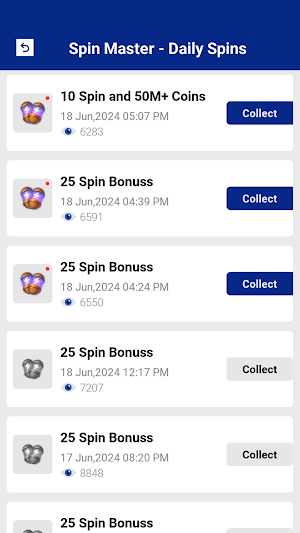 Spin Master: Daily Spins Link Screenshot 1
