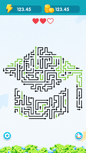 Arrow Escape Lines Screenshot 0