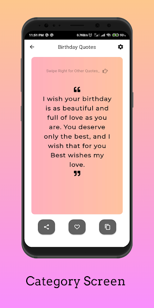 Offline Quotes And Status Screenshot 2