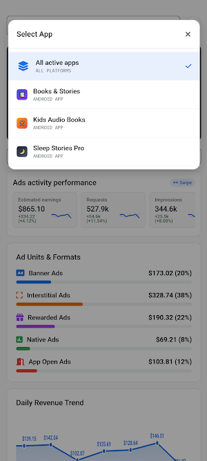 Analytics for AdMob Screenshot 3