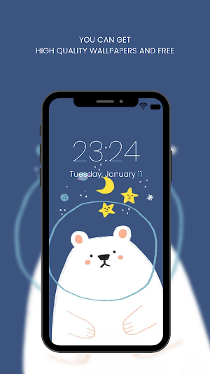 Cute Astronaut Wallpapers HD Screenshot 2