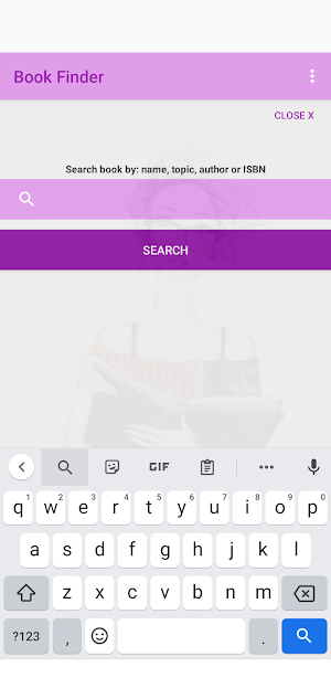 Book Finder Screenshot 0