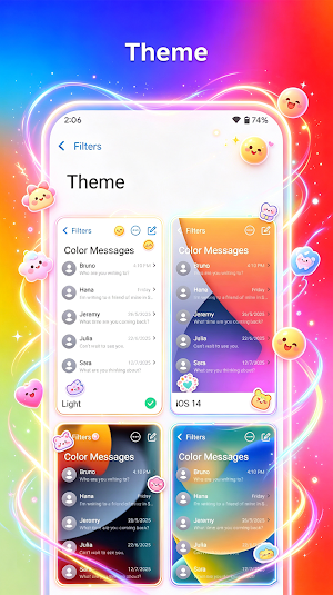 Color Messages Screenshot 2