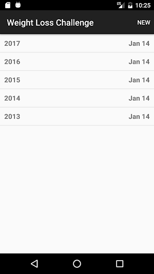 Weight Loss Challenge Screenshot 0