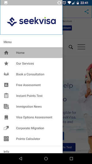 Australia Visa & Immigration | seekvisa Screenshot 1