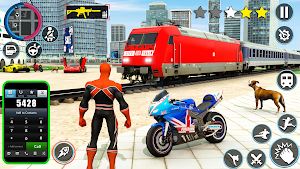 Spider Game Mafia Rope Hero 3D Screenshot 3