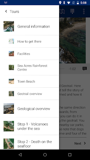 NSW GeoTours Screenshot 2