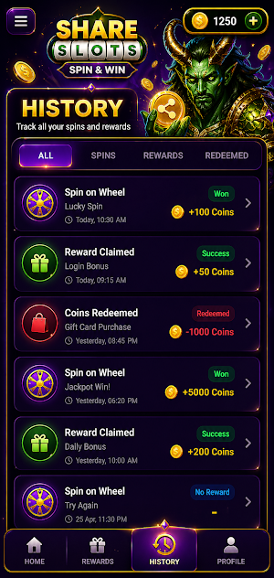 Share Slots - Real Rewards Screenshot 2