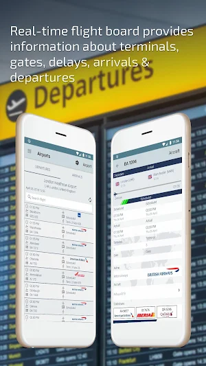 Flight Status – Live Departure and Arrival Tracker Screenshot 1