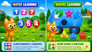 Kitty Egg Surprises: Kids ABC Screenshot 1