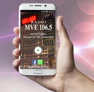 Radio MVE 106.5 Minist Mensaje de Vida y Esperanza Screenshot 1