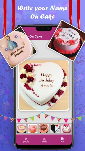 Birthday Song With Name, Birthday Wishes Maker Screenshot 2