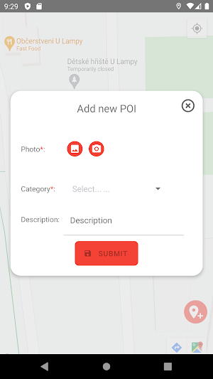 POI Search Screenshot 2