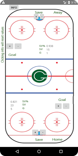 GoalieSaves Screenshot 0