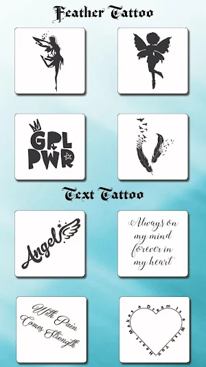 Tattoo Maker : Easy Tattoo Stickers Editor Screenshot 1