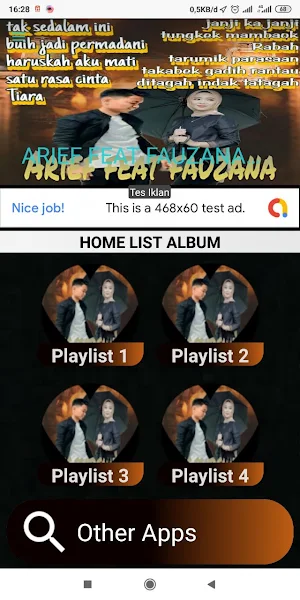 Arief feat Fauzana 2023 Mp3 Screenshot 1