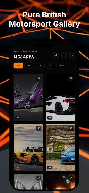 Mclaren Wallpapers 4K Screenshot 1