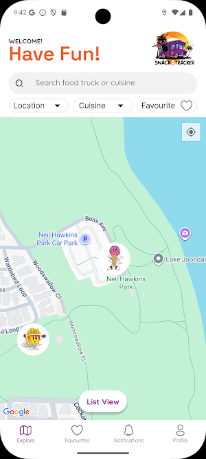 Snack Tracker Screenshot 3