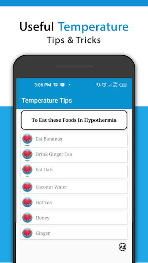 Body Temperature Checker Advanced & Fever Diary Screenshot 3