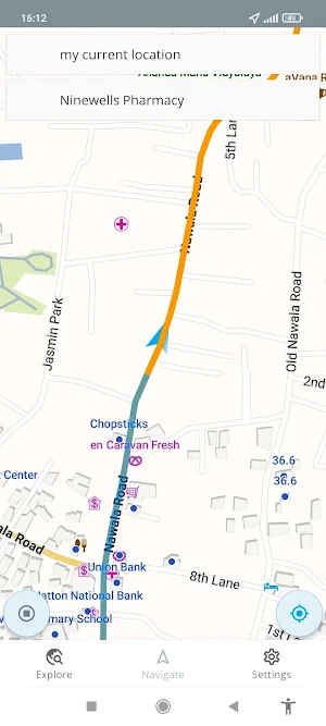Dhaka Bangladesh Offline Map Screenshot 1