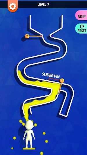 Color The Man : Water Flow Game Screenshot 0