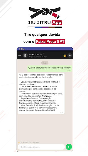 Jiu Jitsu App Screenshot 2
