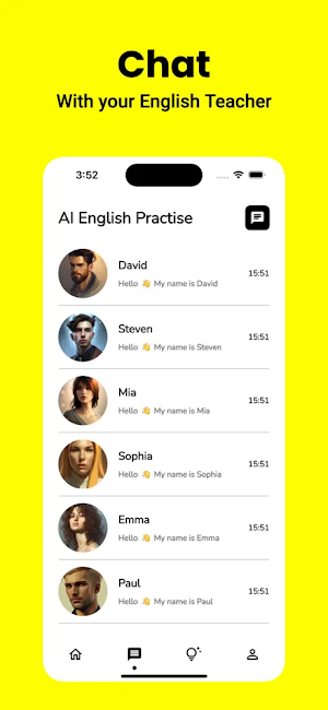 English Practise AI:Learn Lang Screenshot 1