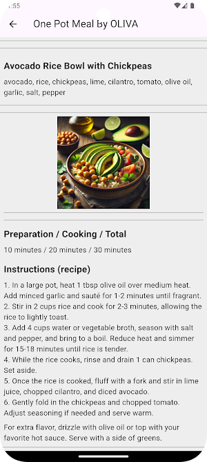 One Pot Meal Screenshot 1