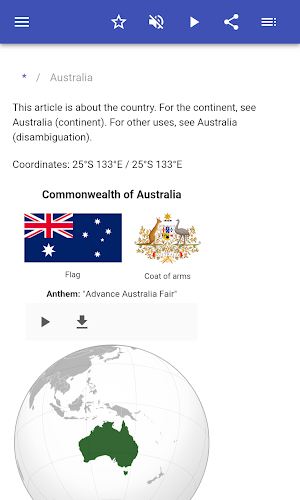 Countries of the world Screenshot 1