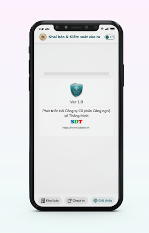 Khai báo & Kiểm soát vào ra Screenshot 3