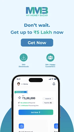 My Money Bazaar – Loans App Screenshot 1