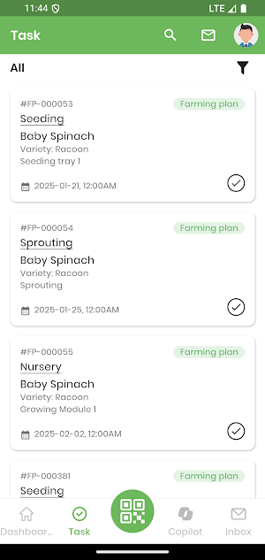 Agroz FarmOS Mobile Screenshot 2