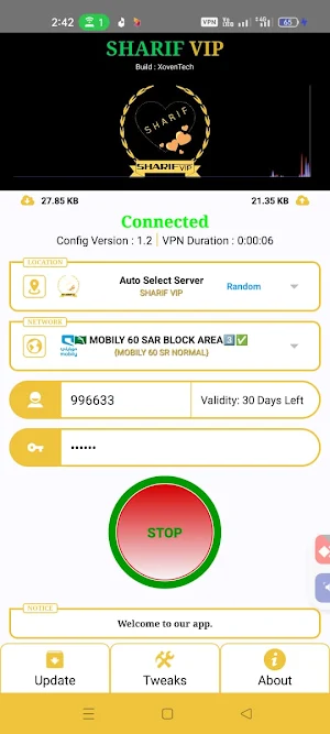 SHARIF VIP Screenshot 3