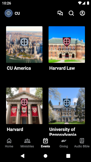 Christian Union Screenshot 2